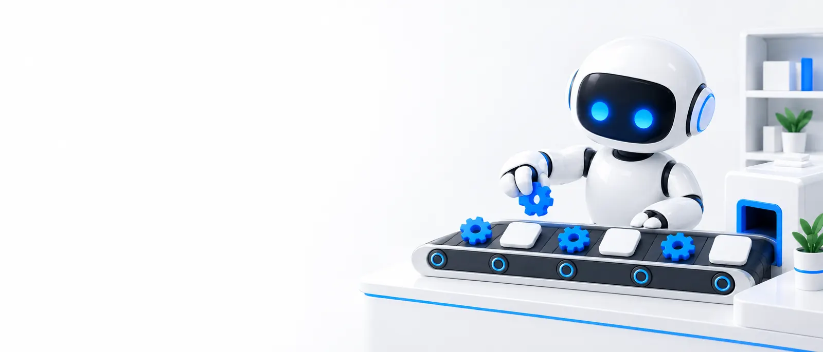 Small-business automation illustration