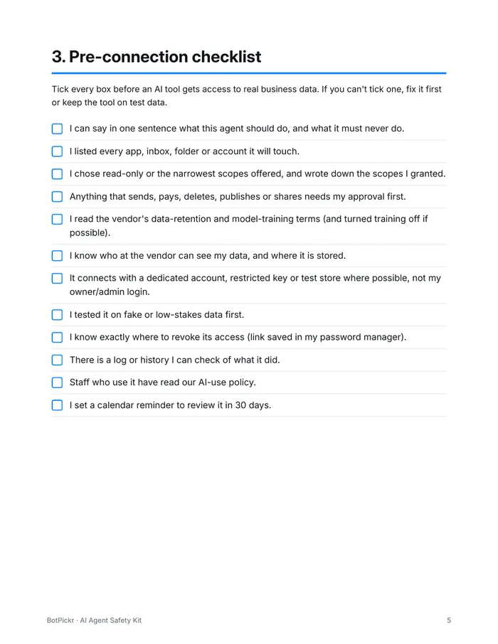 Sample page: risk basics in plain English